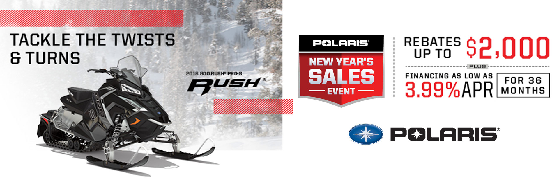 Polaris Industries: New Year's Sales Event (Snow)